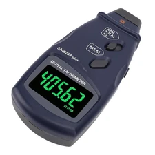 Digital Tachometer RPM Meter 2 in 1 Speedometer LCD Rotation Tester for Small 