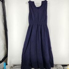 Boden Women's 6P Navy Daphne Double Cloth Dress NWT $160