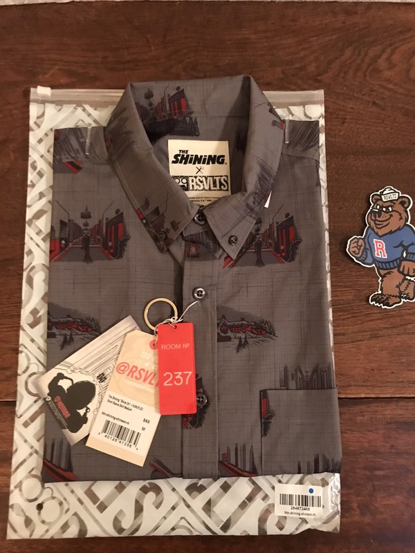 BRAND NEW THE SHINING SHINE ON RSVLTS SHIRT Limited Edition Medium M Mens Button