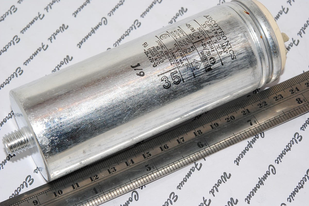 1pcs - ARCOTRONICS 35uF (35µF) 500V(50Hz) 5% +G Capacitor- C