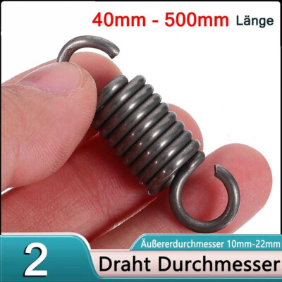 65Mn Federstahl Druckfeder – 2,5x16x300mm (Draht-Ø X Außen-Ø X Länge), Für Industrie, KFZ, Haushaltsgeräte & DIY – Robust, Präzise Gefertigt
