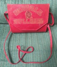 GEORGIA BULLDOGS Home Field Purse Cross-Body Organizer Snap Pocket Strap