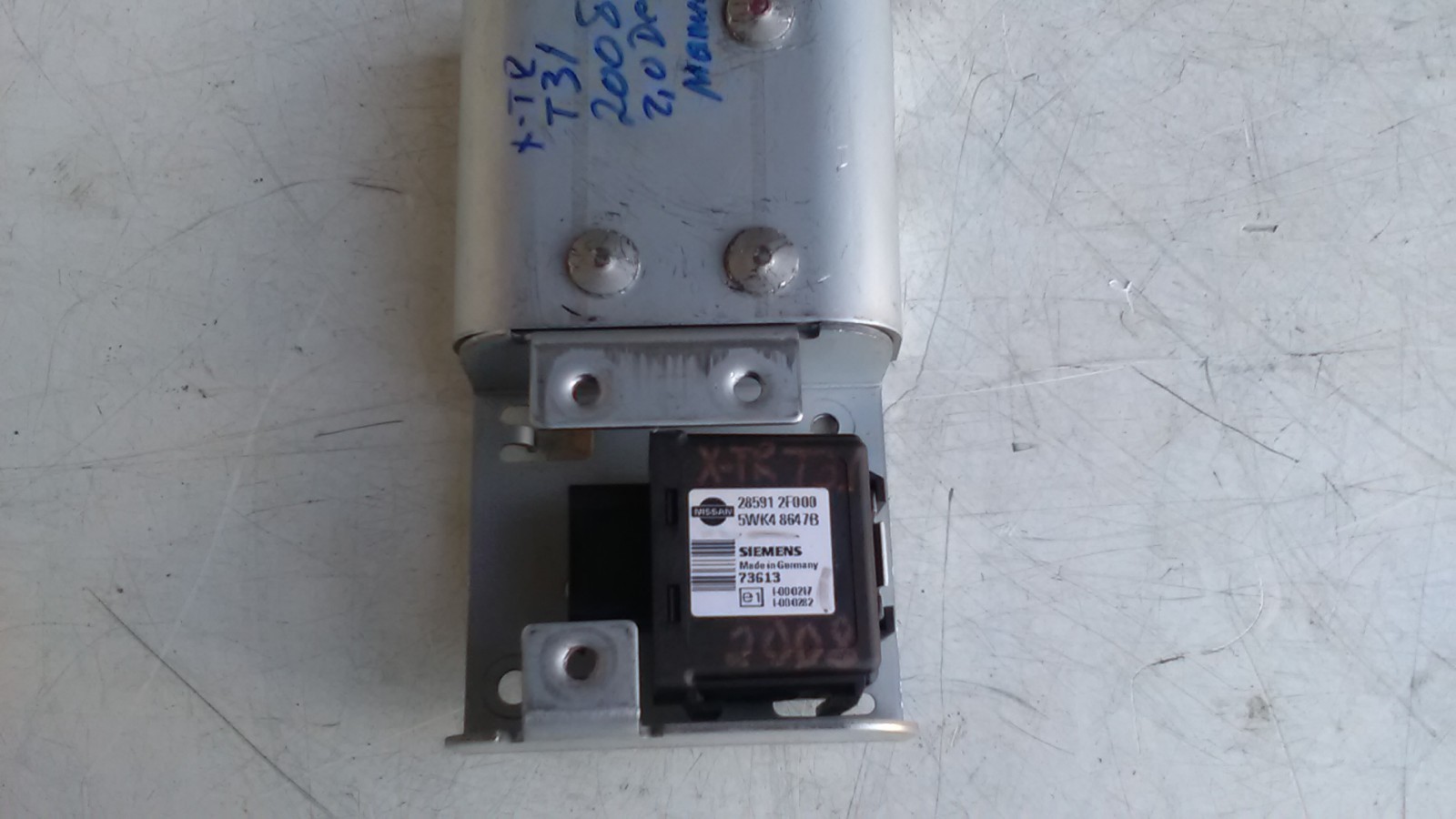 NISSAN XTRAIL T31 IMMOBILIZER IMMOBILISER CONTROL MODULE UNIT 28591 2F000 eBay