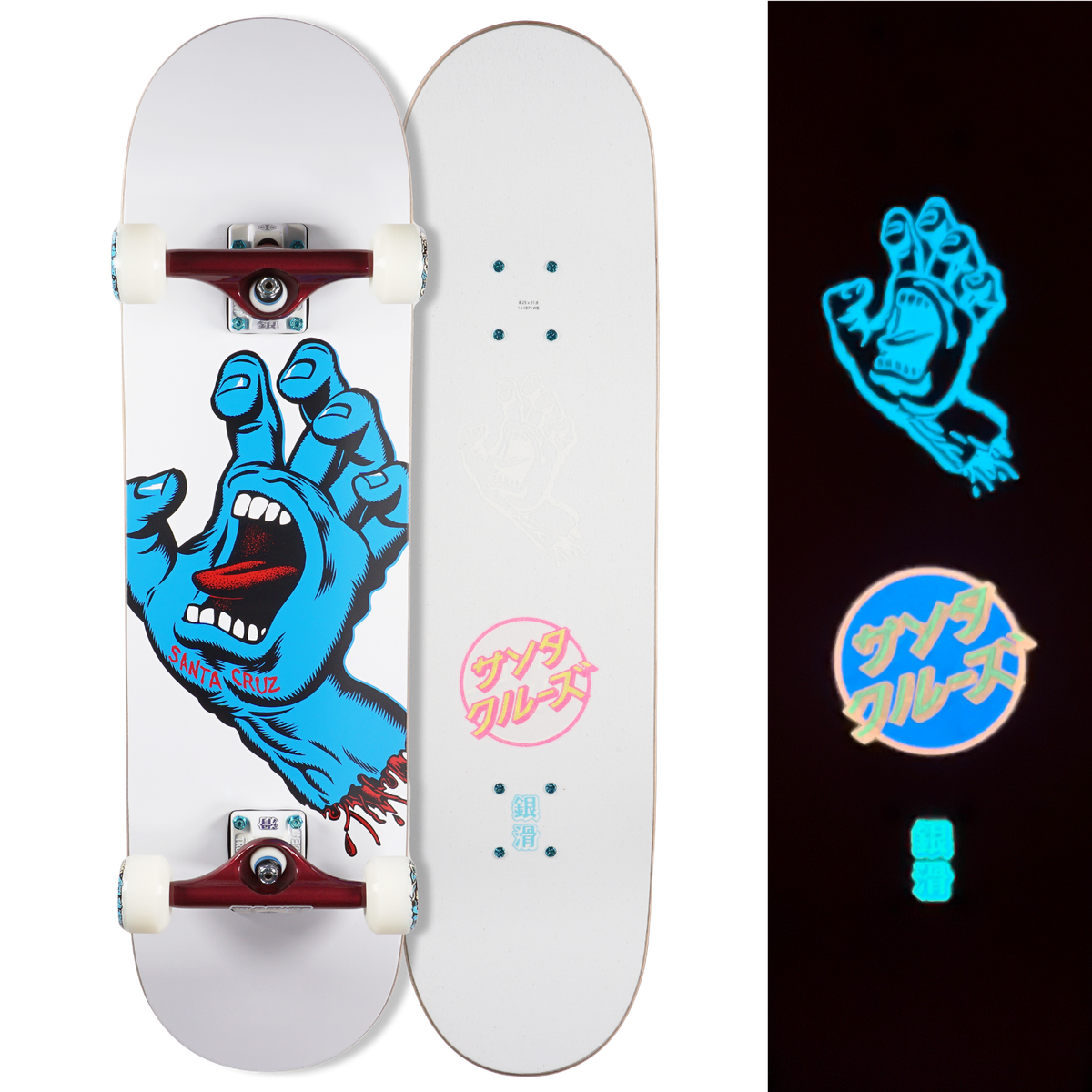新品SANTA CRUZ Screaming Hand 8.0インチ SANTA CRUZ - Screaming Hand 8.0