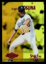 Antonio Osuna 1995 Select Certified Mirror Gold  Card #133 Los Angeles Dodgers
