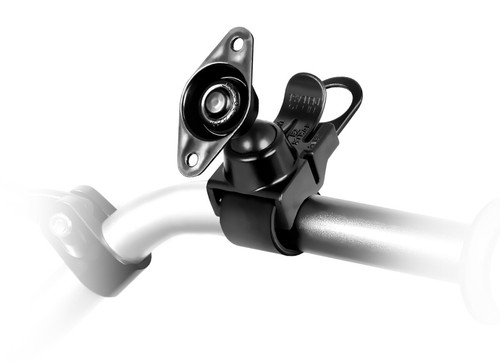 RAM® EZ-Strap Rail Mount with Double Snap-Link Ball and Diamond Base RAP-SB-187U - 第 2/2 張圖片