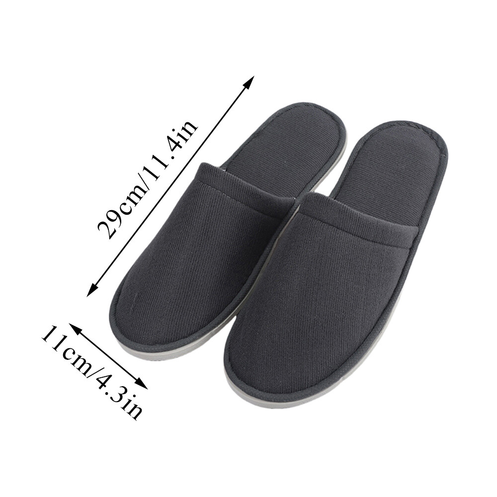 SAOLA Pantofole Monouso Con Punta Chiusa Pantofole Spa Tinta Unita: