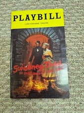 Sweeney Todd The Demon Barber Of Fleet Street Broadway Play Bill December 2023
