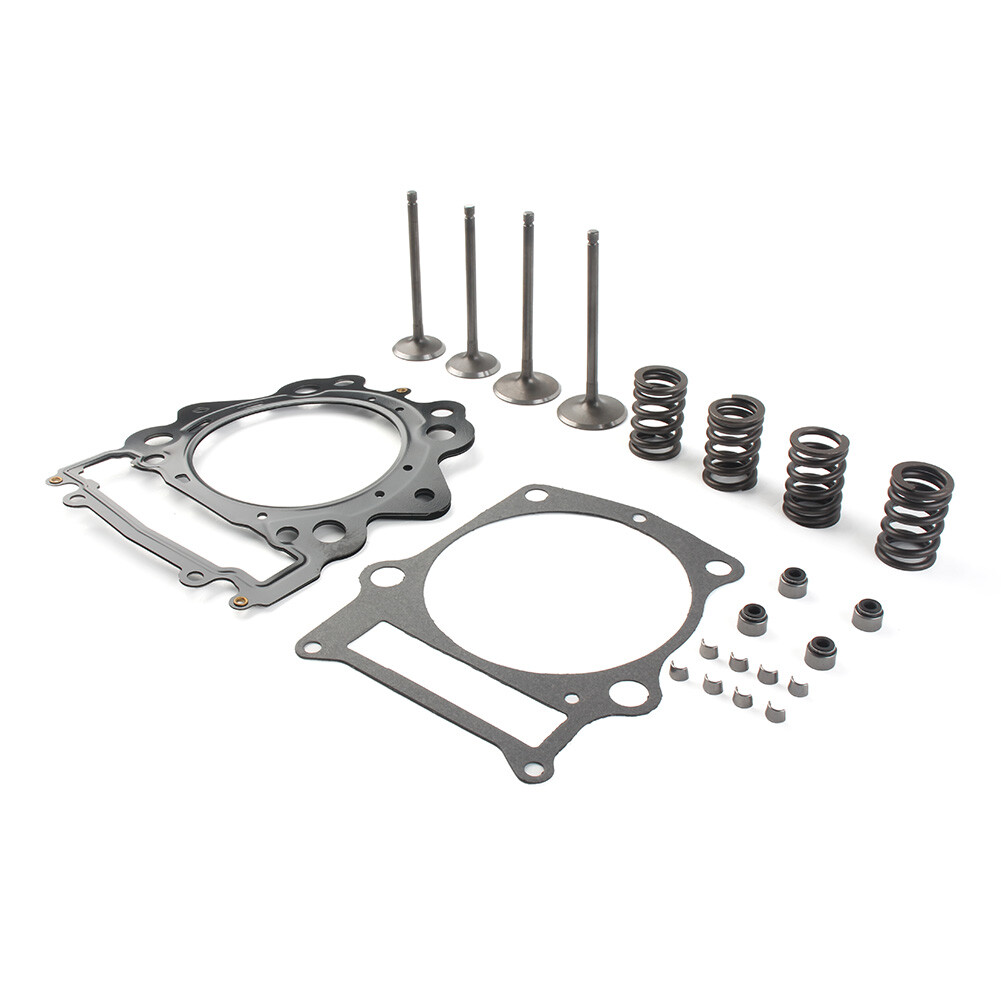 Cylinder Intake Exhaust Valve Kit Metal For Yamaha Raptor