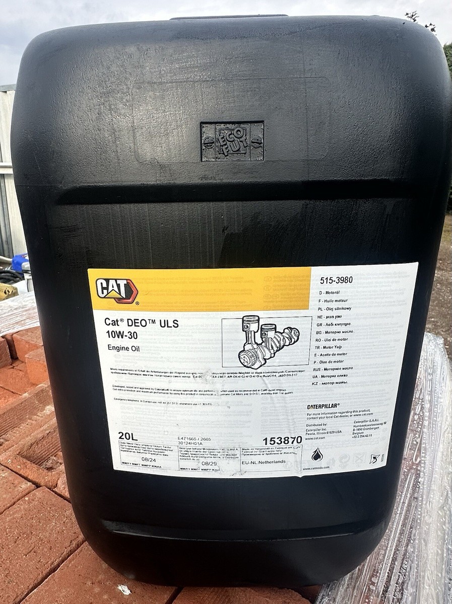 DEO-ULS 10W-30 エンジンオイル 20L 3本 DEO-ULS 10W-30 エンジンオイル 20L 3本 CAT DEO-ULS Engine Oil