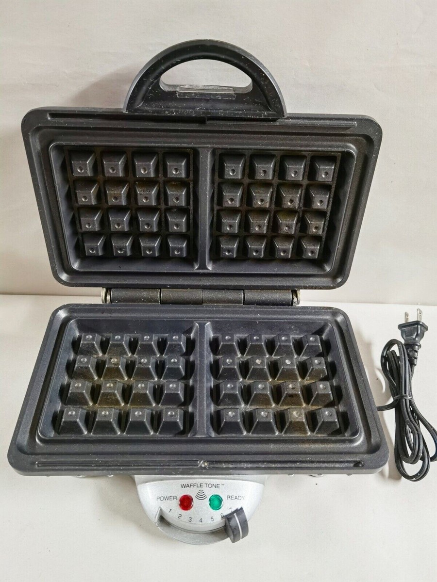VillaWare Belgian WAFFLE MAKER UNO Series MODEL 2000 2 Square | eBay