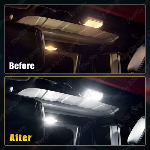 4Pcs Canbus Dome Light 578 White LED Bulbs For Chevy Silverado 1500 2500 3500 - Bild 8 von 12