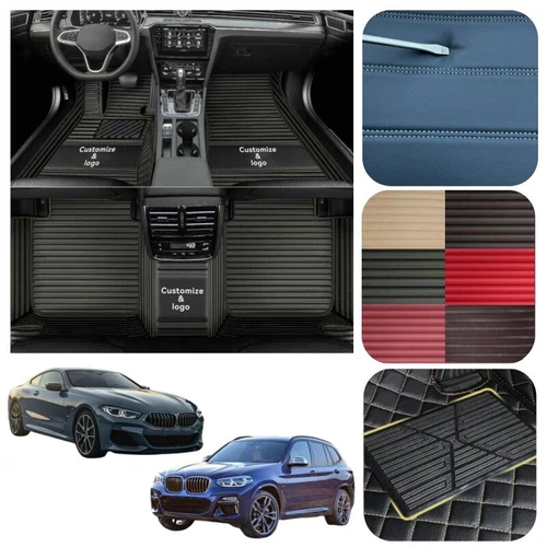 For BMW All Models Car Floor Mats Custom Auto Cargo Liner Carpet Waterproof Mats - Picture 14 of 34