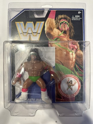 WWE Mattel Retro Ultimate Warrior Action Figure W/...