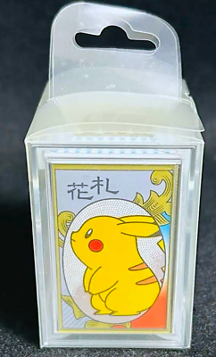 Unopened Pokemon Hanafuda Playing Card Pikachu Nintendo Unopened Pokemon Hanafuda Playing Card Pikachu Nintendo