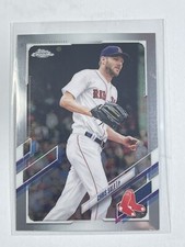 2021 Topps Chrome #60 Chris Sale Base Card Boston Red Sox Baseball Card