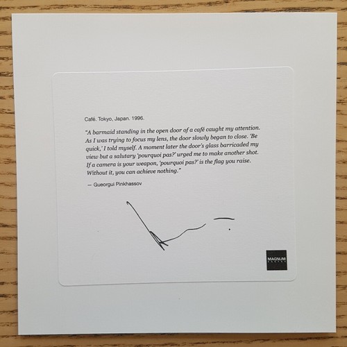 Gueorgui Pinkhassov - Foto firmada - Magnum Square Print Edición limitada - Imagen 2 de 2