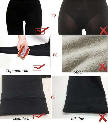 Women Anti Cellulite Compression Leggings High Waist Stretch Thigh Slim Pants UK - Picture 8 of 16