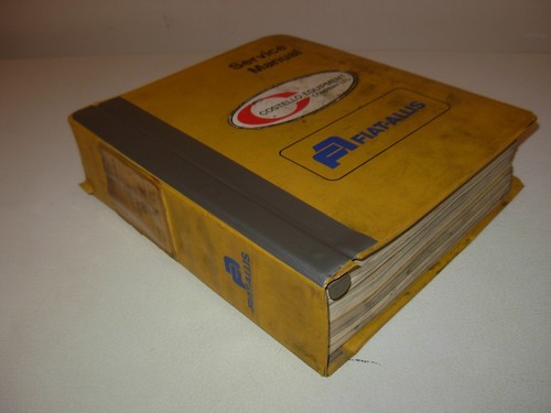 Fiat Allis 945 Wheel Loader Parts , Service , Operator's Manual , 79L01001 - up - Picture 12 of 12