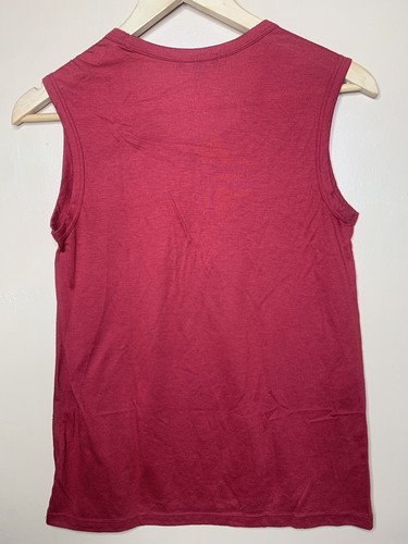 Gap Women's Size XSmall T-Shirt Scoop Neck Red Sleeveless - Picture 9 of 12