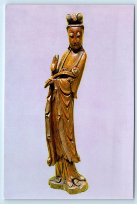 SHANGHAI Jade Buddha Temple - Bodhisattva of Mercy CHINA 4x6 Postcard