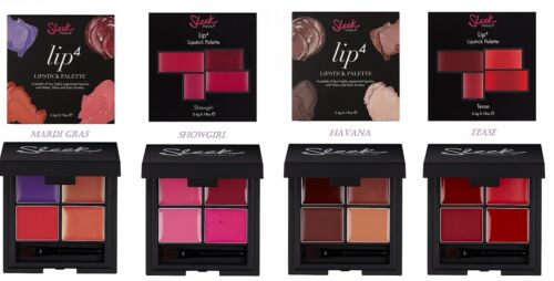 Sleek MakeUP Lip 4 Palette ~~ Choose Your Shade - Picture 1 of 3