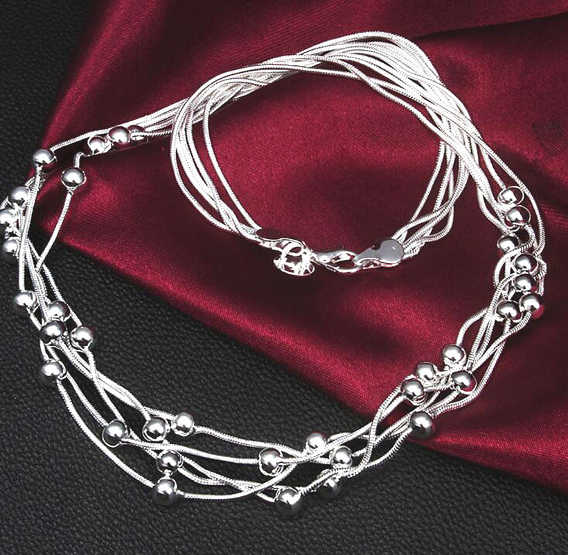 925 silver jewelry wholesale fashion boutique big ball Frosted net