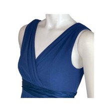 Davids Bridal Womens Sleeveless Venetiion Style Jersey Criss Cross Dress Size 2