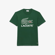 T-Shirt Homme Lacoste TH1285 132 Vert
