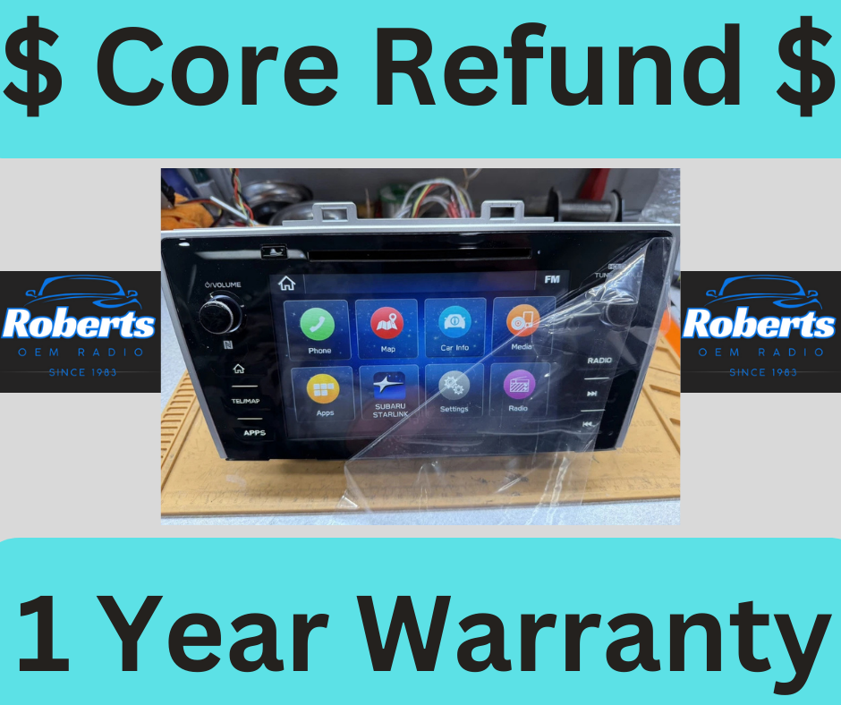 2018- 19 SUBARU LEGACY or OUTBACK Navigation Radio CD 86471AL68A