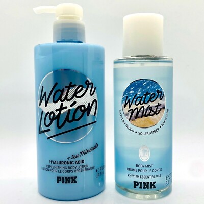 Victoria's Secret PINK Water Hyaluronic Acid Sea Minerals Body