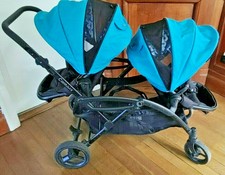 contours double stroller used