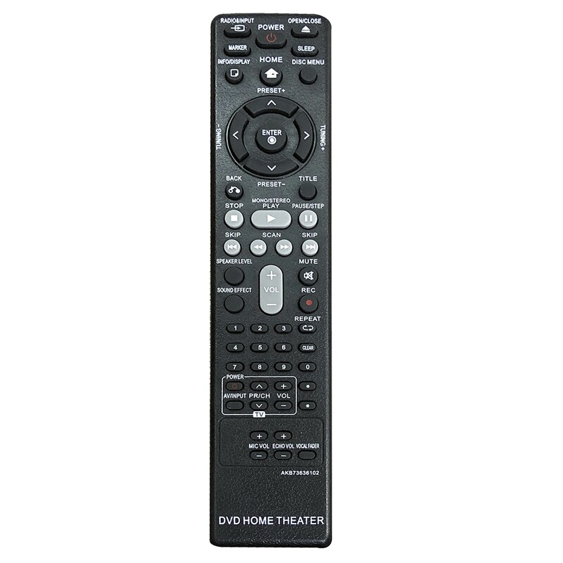 LG DH6530T LHD625 DVD Home Theater System Remote AKB37026851
