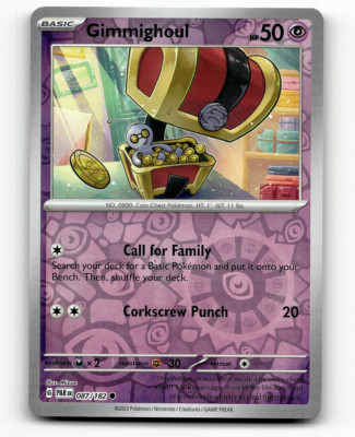 gimmighoul deck yugioh Mimighoul Pokemon Trading Card Game ME01
