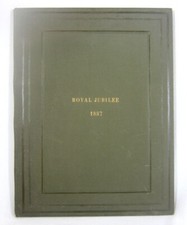 1887 ROYAL JUBILEE - QUEEN VICTORIA -COLLECTION FOUR BOUND NEWSPAPERS - CHROMOS