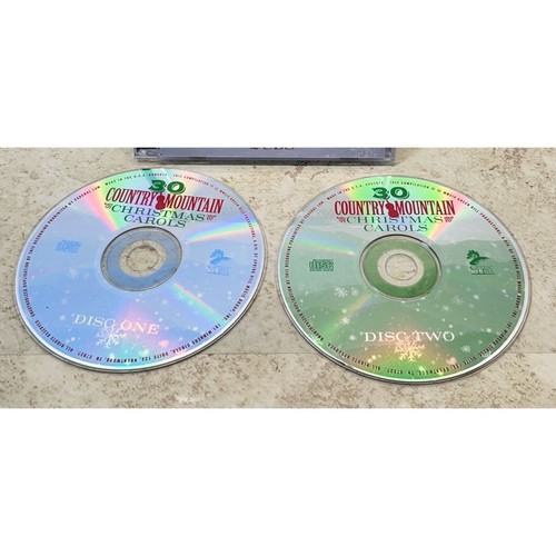 30 Country Mountain Christmas Carols 2 CD Set Various Artists Green Hill Music - Imagen 4 de 7