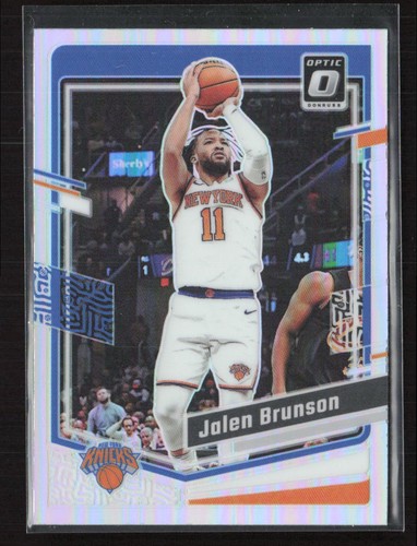 2023-24 Donruss Optic #158 Jalen Brunson Holo New York Knicks (L)