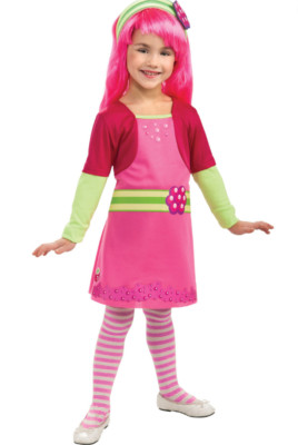 Strawberry Shortcake Raspberry Tart Child Medium Costume 5-7 yrs