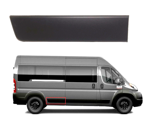 For 2024-25 Ford Mustang AMPP Gloss Black Quarter Panel Side Window Louver Scoop