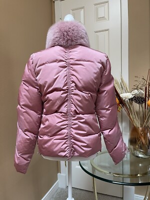Blumarine ブルマリーン　リネンジャケット　42 Blumarine puffer retail $1200 size Italian 44 | eBay