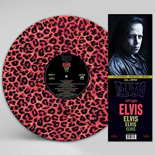 SINGS ELVIS (PINK LEOPARD PRIN - DANZIG - Picture 1 of 1