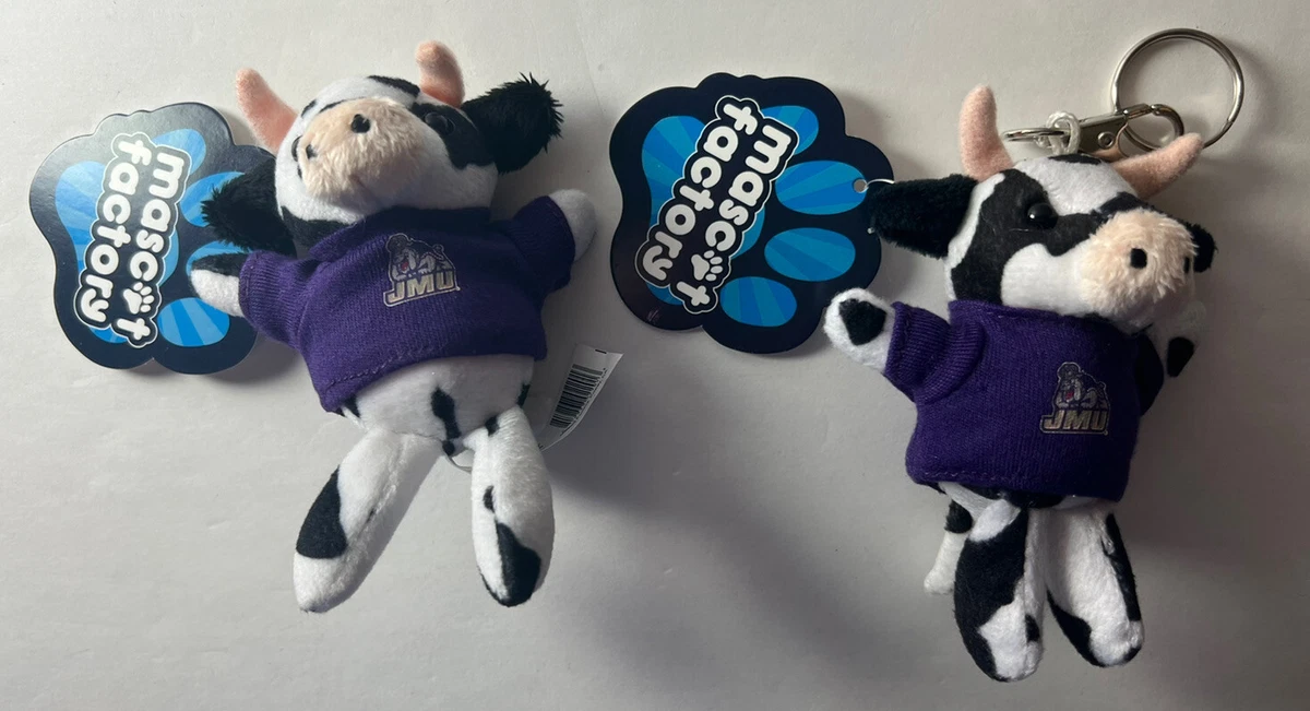 Plush cow deals keychain