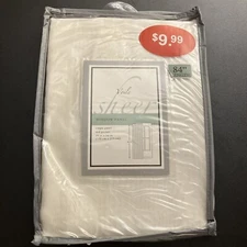 Sheer Voile Ivory Window Panel Rod Pocket 59x84 Bed Bath Beyond Single Panel