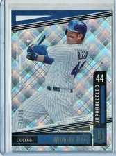 2020 Panini Unparalleled Diamond #21 Anthony Rizzo Cubs 35/99