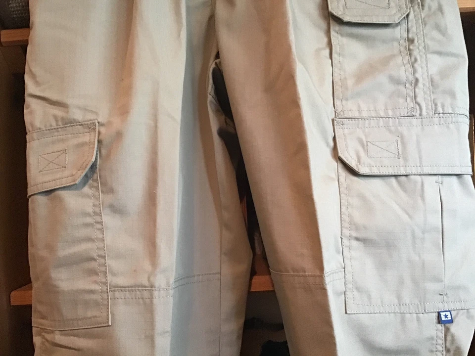 Propper Ripstop Mens Sz 28 Khaki Lightweight Tactical Pant F5243 New - Image 3 of 4