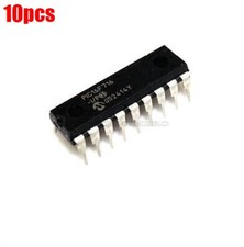 10Pcs PIC16F716-I/P PIC16F716 Pic Mcu Flash 2...