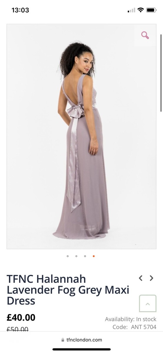 Tfnc Bridesmaid Dress Tfnc Lavender Fog TFNC Lavender Mist