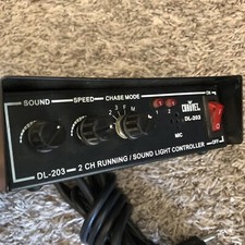 Chauvet DL-203 2 Channel Sound Light Controller For Parts Not Working VC3