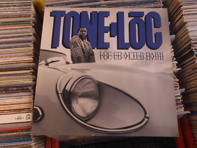 TONE-LOC LP: Lōc'ed After Dark (EUROPE; Island Records   209 780)