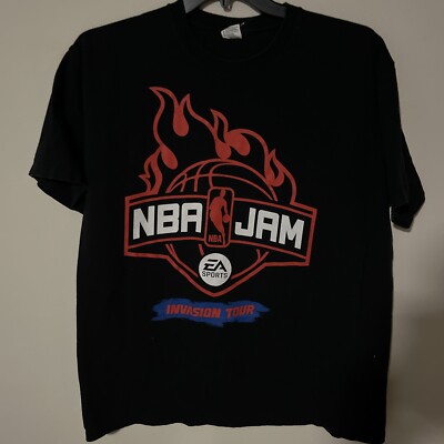 EA Sports NBA JAM Invasion Tour Tee BOOMSHAKALAKA! Basketball XL